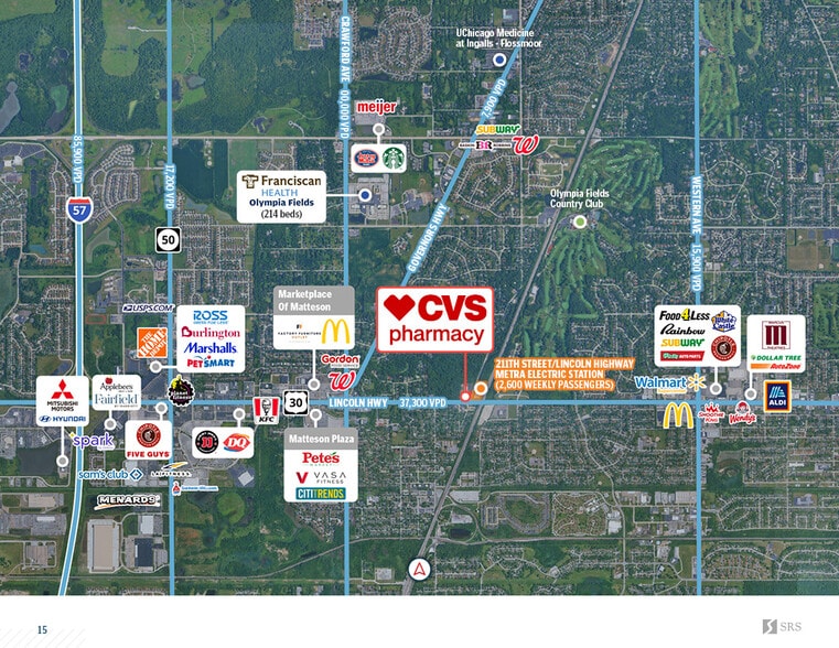 More Photos Of 3400 Lincoln Hwy, Olympia Fields Freestanding For Sale