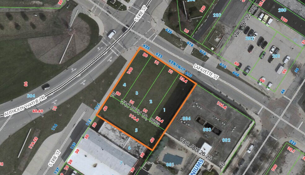 More Photos Of 615-625 Lafayette St, Toledo Land For Sale
