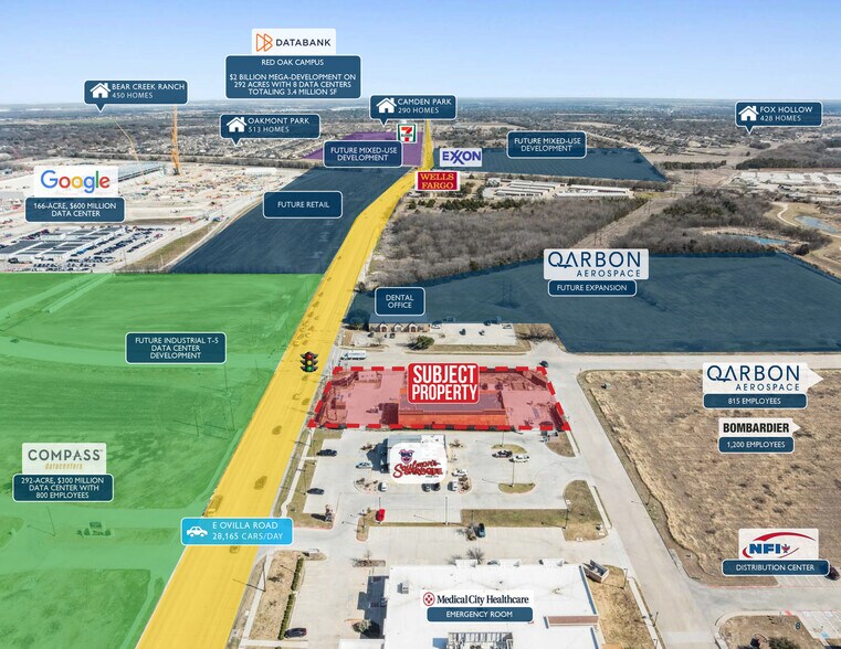 More Photos Of SWC of E Ovilla Rd. & Austin Blvd., Red Oak Auto Repair For Sale