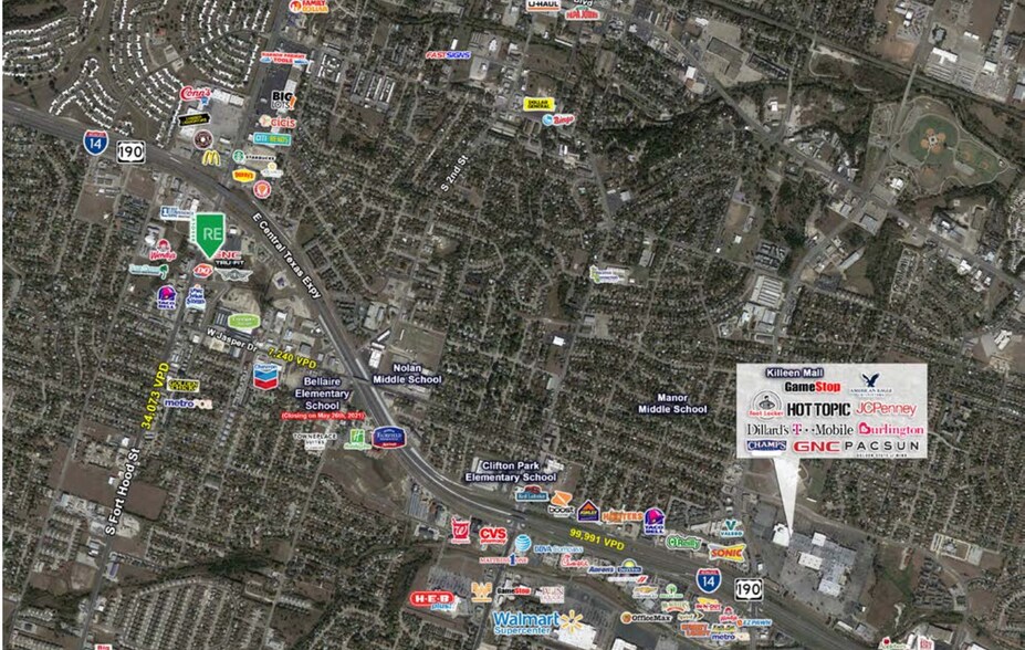 More Photos Of 902 W Central Texas Expy, Killeen Storefront For Lease