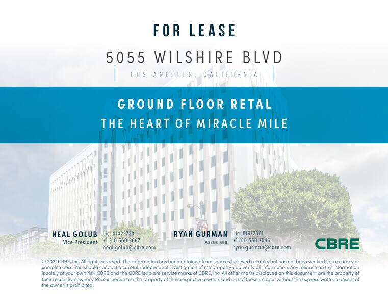 More Photos Of 5055 Wilshire Blvd, Los Angeles Office For Lease