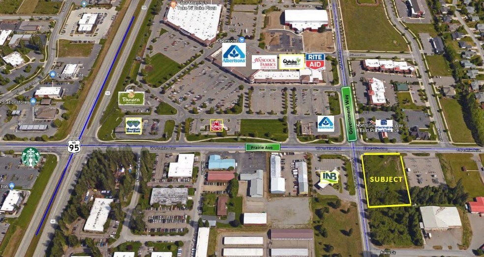 More Photos Of 7890 N Government Way, Dalton Gardens Land For Lease