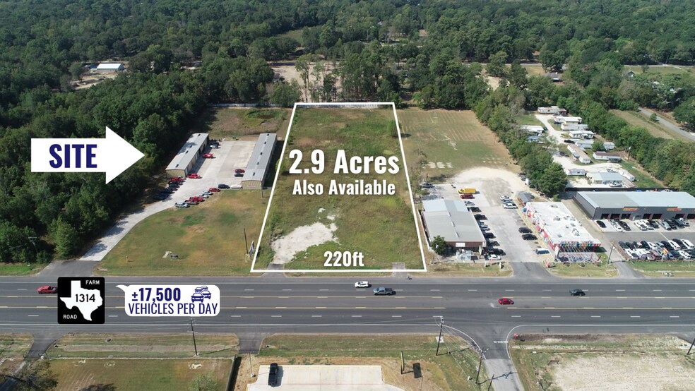 More Photos Of 23552 Fm-1314 Rd, Porter Warehouse For Sale