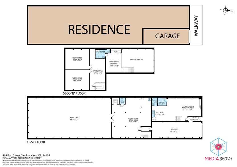 More Photos Of 865 Post St, San Francisco Storefront For Lease