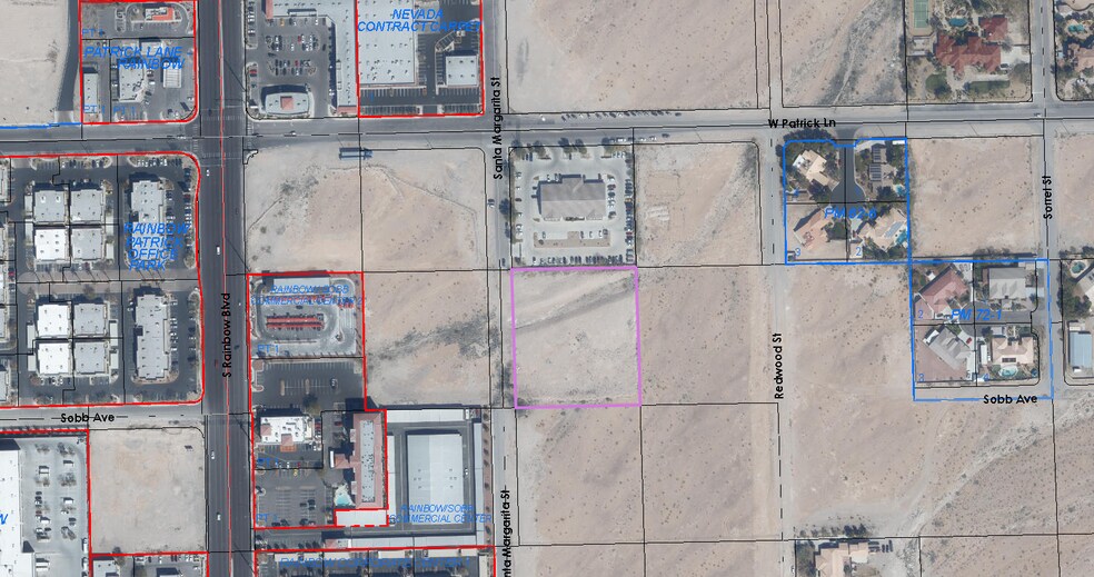 More Photos Of Patrick Lane and Santa Margarita Street @ Rainbow and Patrick, Las Vegas Land For Sale