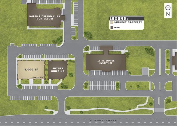 More Photos Of 8701 N Tarrant Pky, North Richland Hills Storefront Retail Office For Lease
