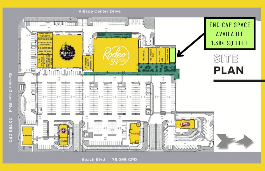 More Photos Of 12885 Beach Blvd, Stanton Supermarket For Lease