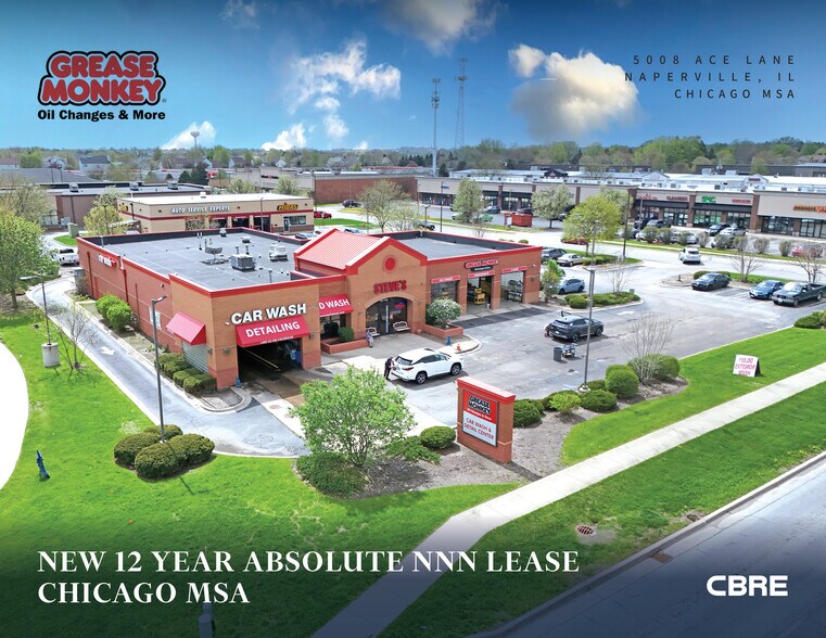 Primary Photo Of 5008 Ace Ln, Naperville Carwash For Sale