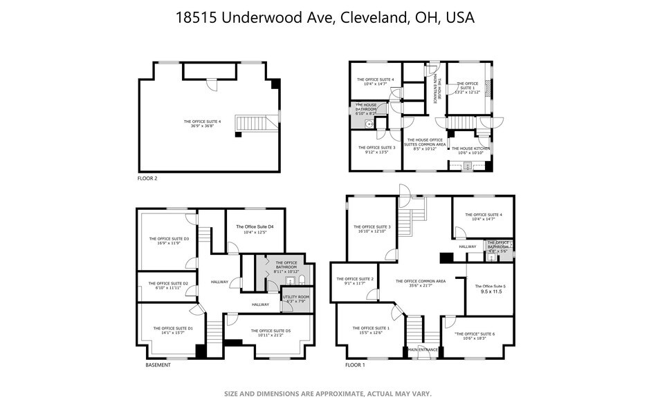 More Photos Of 18519 Underwood Ave, Cleveland Loft Creative Space For Lease