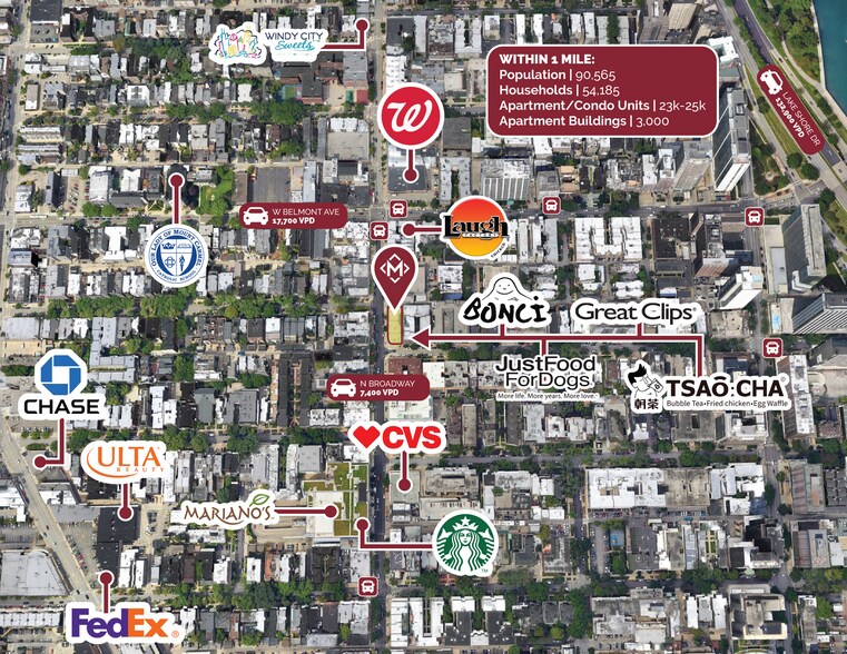 More Photos Of 3139 N Broadway St, Chicago General Retail For Sale