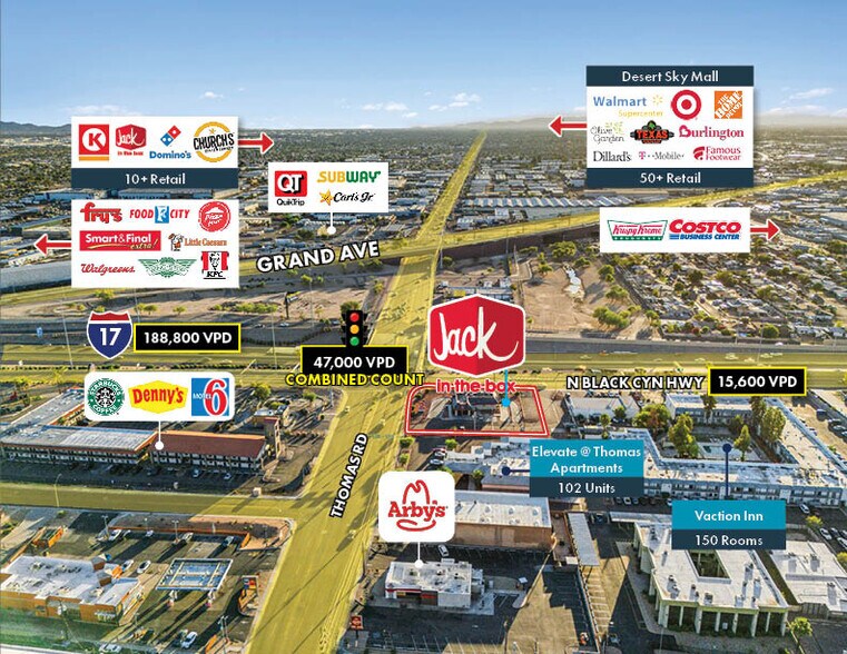 More Photos Of 2440 W Thomas Rd, Phoenix Fast Food For Sale