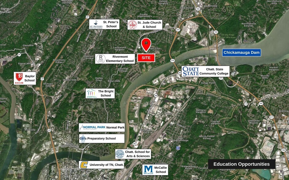 More Photos Of 6 Lupton Drive, Chattanooga Land For Sale