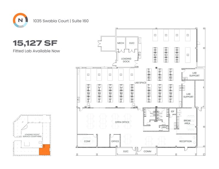 More Photos Of 1035 Swabia Ct, Durham Research And Development For Lease