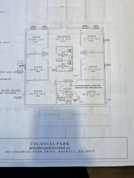 More Photos Of 585 Colonial Park Dr, Roswell Loft Creative Space For Sale