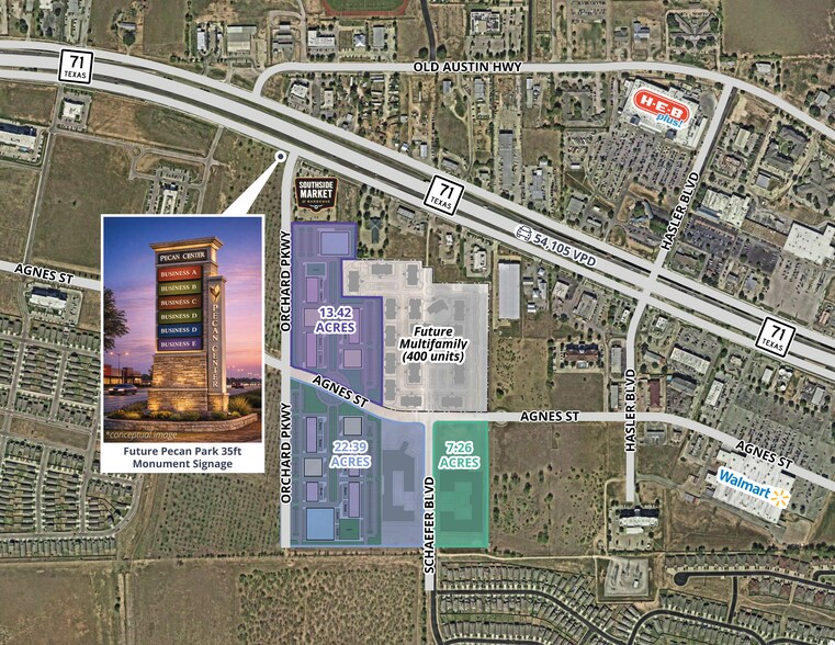 Primary Photo Of S. Schafer Blvd & Agnes St. blvd, Bastrop Land For Sale