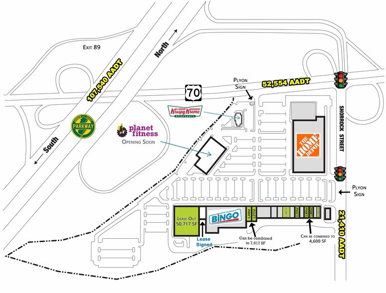 More Photos Of 1900 Highway 70, Lakewood Unknown For Lease