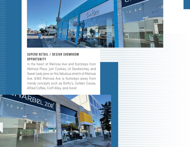 More Photos Of 8360 Melrose Ave, Los Angeles Storefront Retail Office For Sale