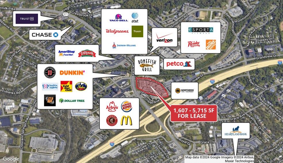 More Photos Of 2301-2379 Buttermilk Xing, Crescent Springs Unknown For Lease