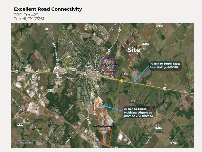More Photos Of Fm Rd 429, Terrell Land For Sale