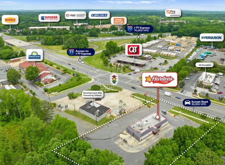 More Photos Of 5024 Sunset Rd, Charlotte Fast Food For Lease