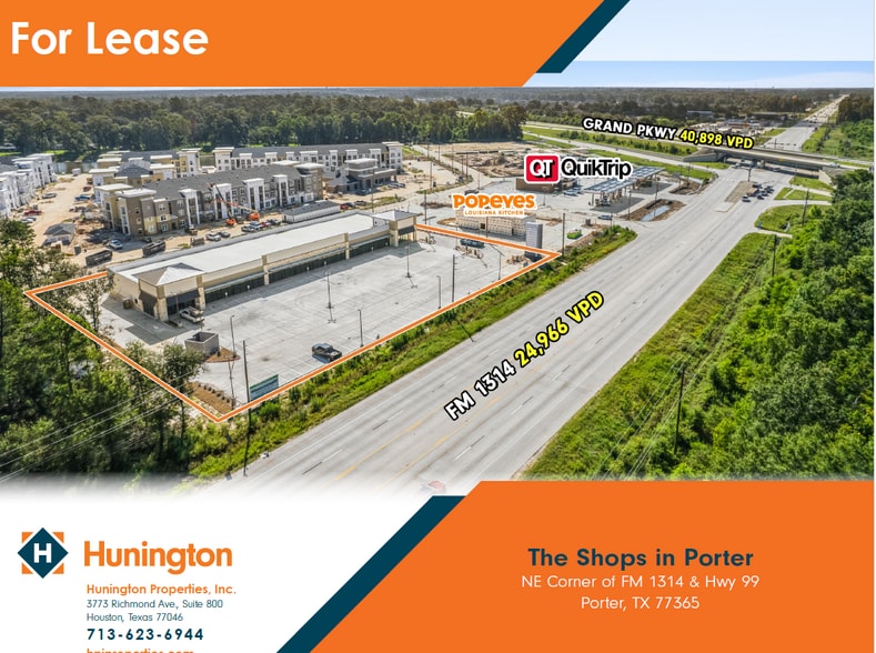 Primary Photo Of 21385 FM 1314 Rd, Porter Storefront For Lease