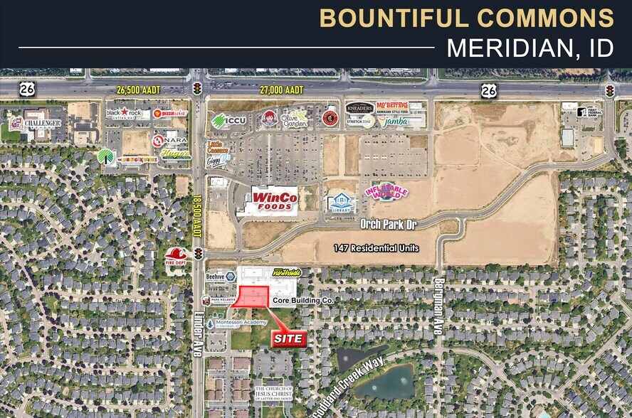 Primary Photo Of 1489 W Orchard Park Dr, Meridian Land For Sale