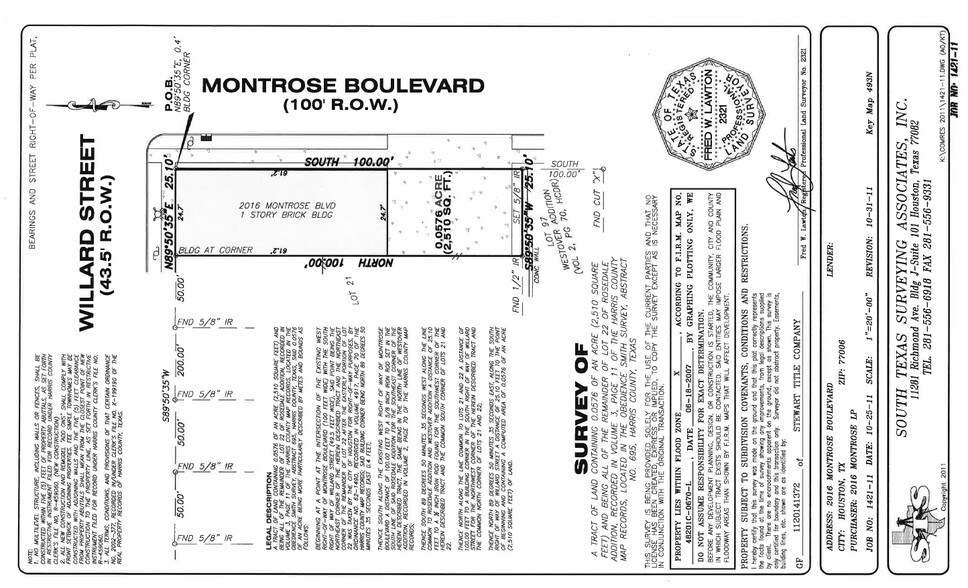 More Photos Of 2016 Montrose Blvd, Houston Freestanding For Lease