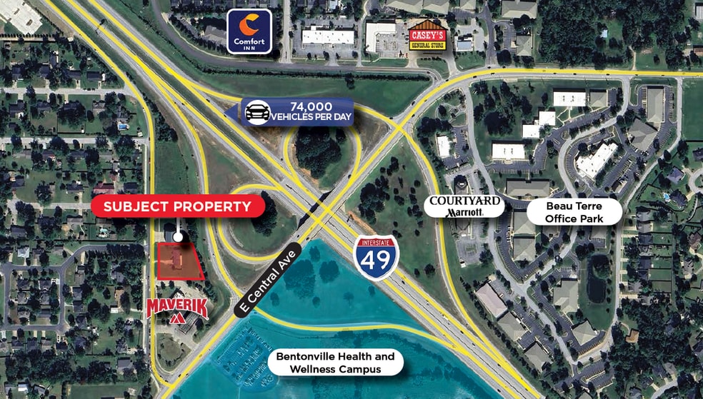 Primary Photo Of 802 McCollum Dr, Bentonville Land For Sale