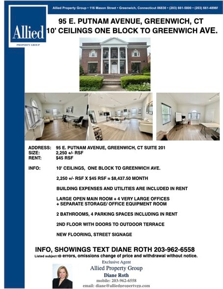 More Photos Of 95 E Putnam Ave, Greenwich Office For Sale
