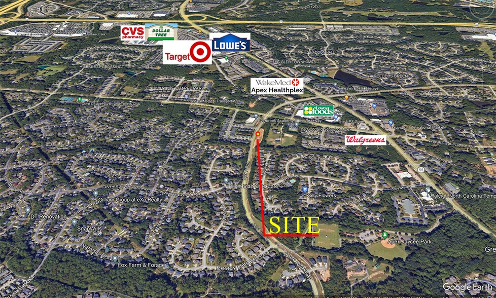 More Photos Of 1001 Olive Chapel Rd, Apex Land For Sale