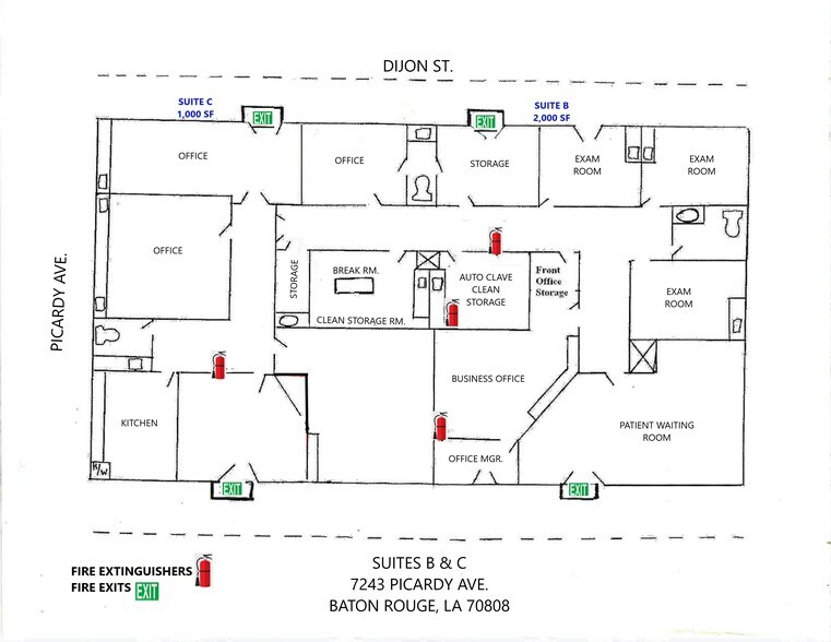 More Photos Of 7423 Picardy Ave, Baton Rouge Medical For Lease