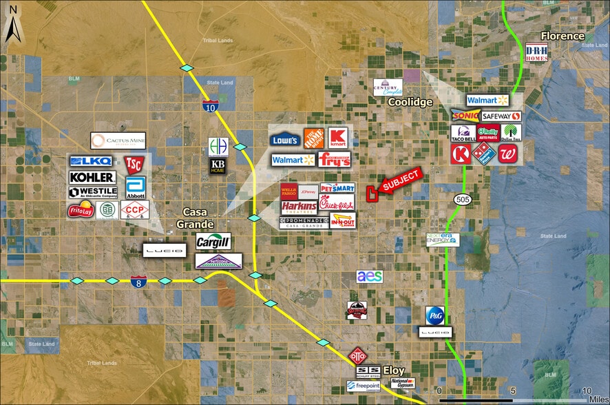 More Photos Of NWC 11 Mile Corner and Storey Road, Casa Grande Land For Sale