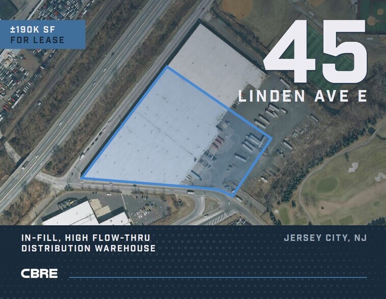 Primary Photo Of 45 Linden Ave E, Jersey City Warehouse For Lease