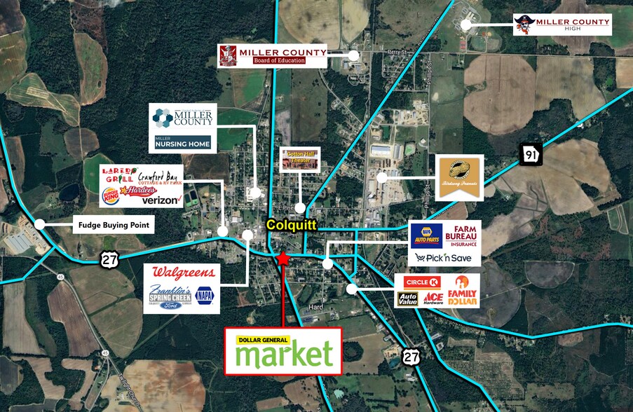 More Photos Of 350 S 1st St, Colquitt Freestanding For Sale