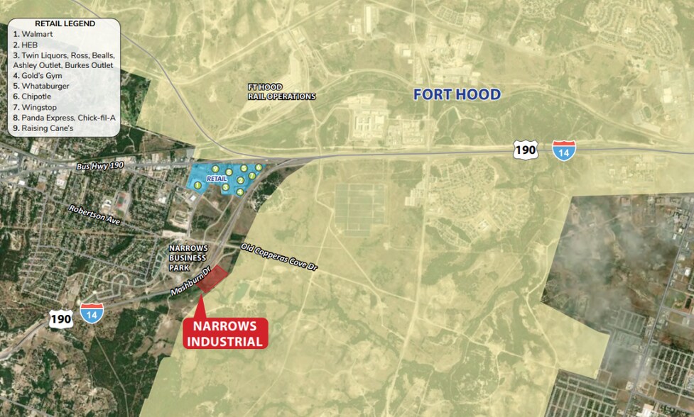 More Photos Of 649 Mashburn Rd, Copperas Cove Industrial For Lease