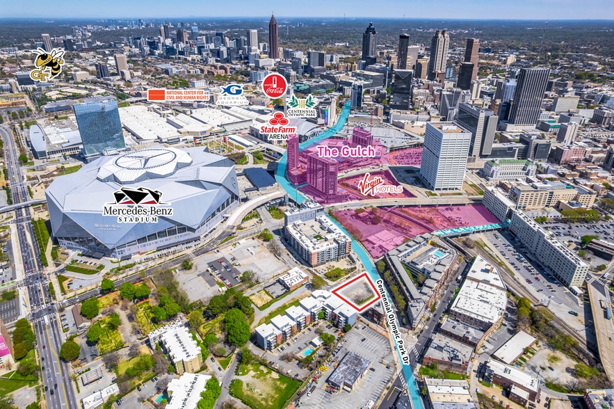 More Photos Of 95 Centennial Olympic Park Dr, Atlanta Land For Sale