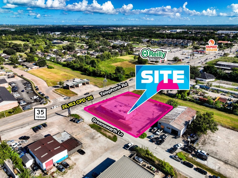 Primary Photo Of 10404 Telephone Rd, Houston Fast Food For Sale