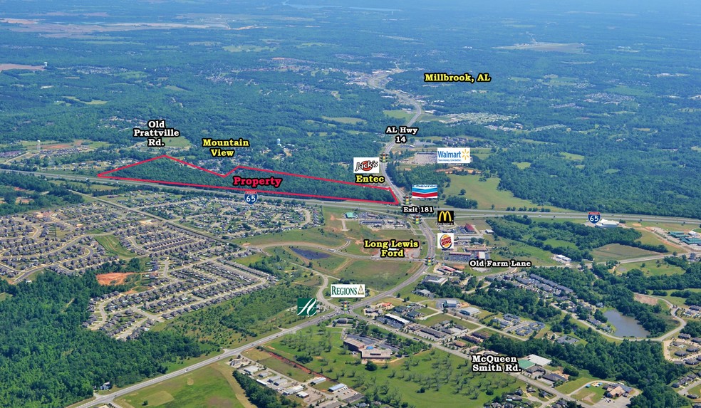 Primary Photo Of 85.95 Acres NE Corner Of I-65 & AL Hwy 14 Hwy, Millbrook Land For Sale