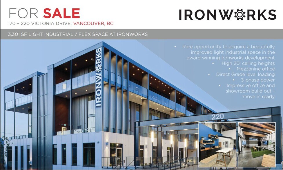 More Photos Of 220 Victoria Dr, Vancouver Warehouse For Sale