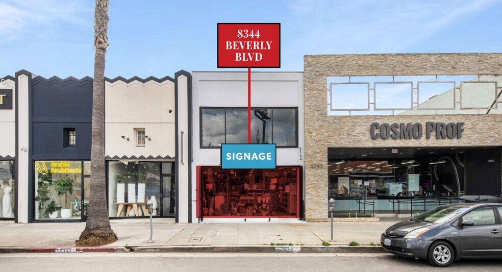 More Photos Of 8344-8348 Beverly Blvd, Los Angeles Storefront Retail Office For Lease