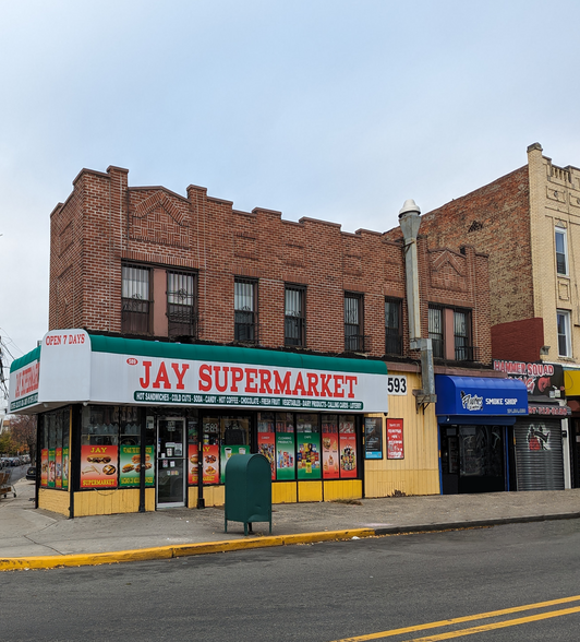 Primary Photo Of 593 Ocean Ave, Jersey City Storefront Retail Residential For Sale