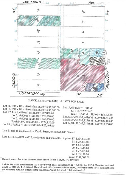 More Photos Of 730 Fannin St, Shreveport Land For Sale