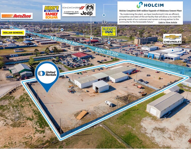 More Photos Of 1300 N Broadway Ave, Ada Warehouse For Sale