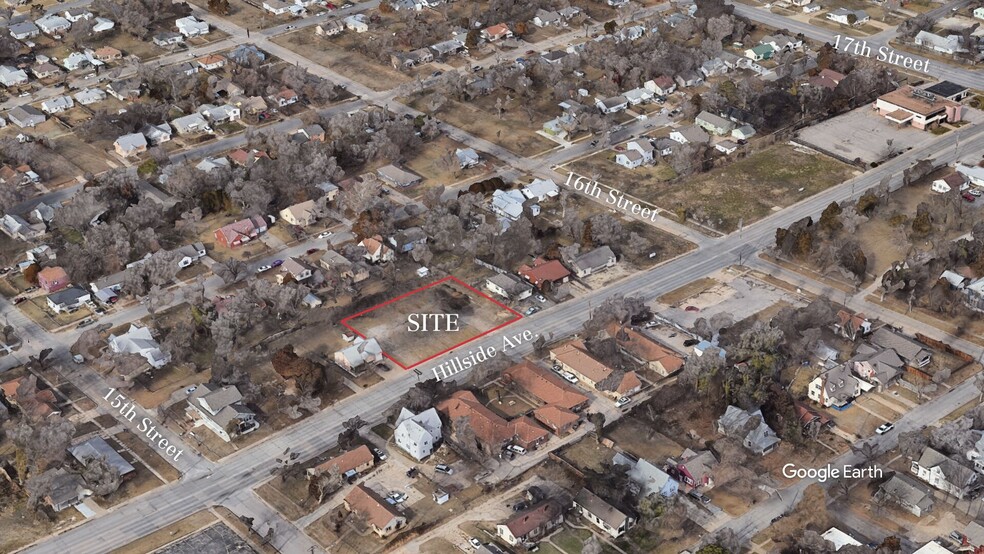 Primary Photo Of 1621 N Hillside St, Wichita Land For Sale