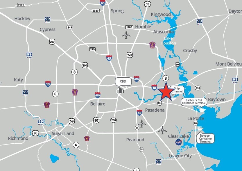 More Photos Of Beltway 8 @ Jacintoport Blvd, Houston Distribution For Lease