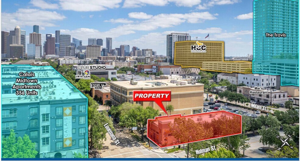 Primary Photo Of 3415 Louisiana St, Houston Storefront For Lease