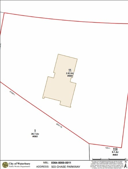 More Photos Of 503 Chase Pky, Waterbury Land For Sale