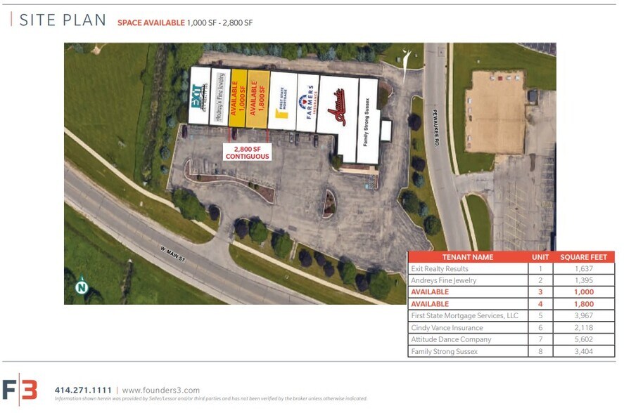 More Photos Of N64W24678 Main St, Sussex Freestanding For Lease