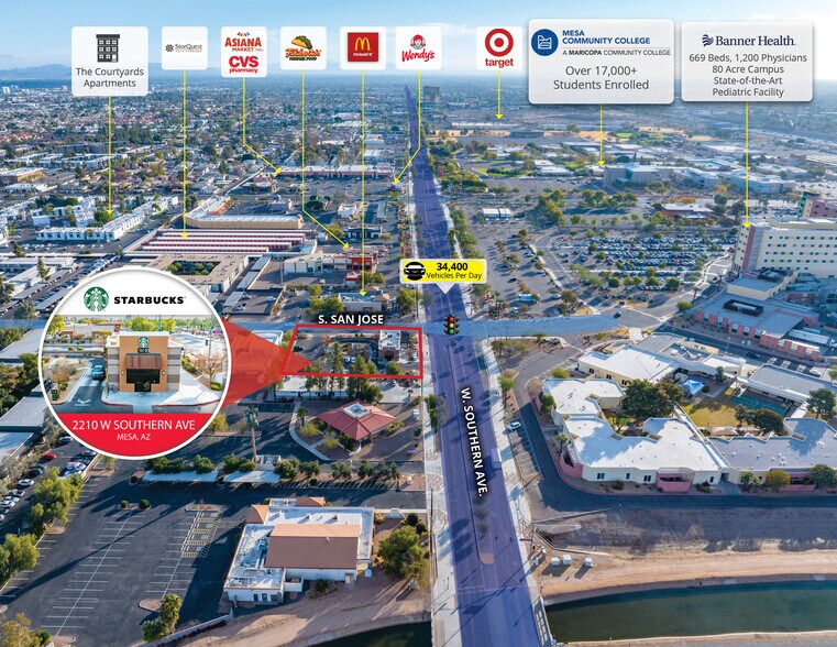 More Photos Of 2210 W Southern Ave, Mesa Fast Food For Sale