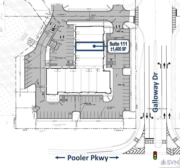 More Photos Of 1702 Pooler Pky, Pooler Storefront Retail Office For Lease